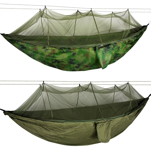 Spacious Hammock with Mosquito Net